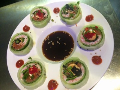 Yin Yang Cucumber Specialty Roll Image