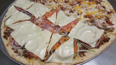 Cheesesteak Hoagie Pizza Image