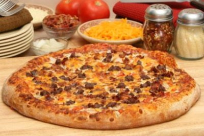 Z20. Cheesburger Pizza with Bacon Image