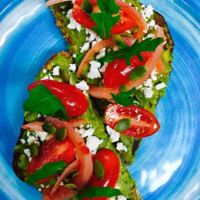 Smashed Avocado Toast Image