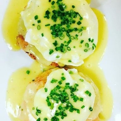 Salmon Eggs Benedict Image