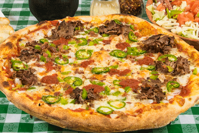 Cowboy Pizza EXTRA LARGE Image