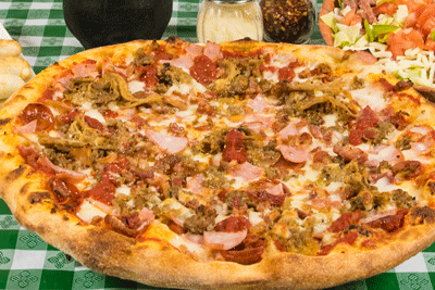 Meat Lovers Pizza LARGE Image