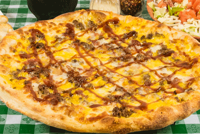 BBQ Bacon Chzbrgr Pizza EXTRA LARGE Image