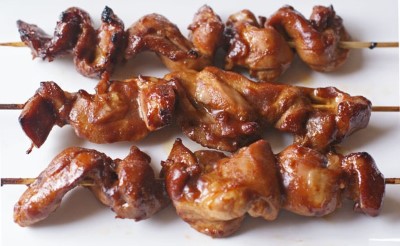 Teriyaki Chicken on Skewer (4) Image