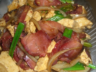 Tofu with BBQ Pork Image