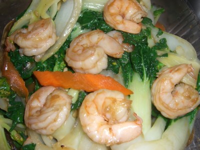 Chinese Green Prawns Image