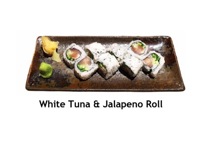 White Tuna & Jalapeño Roll Image