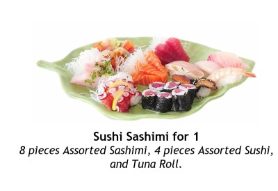 Sushi Sashimi for 1 Image