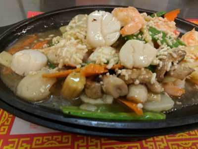 S7. Seafood Combination with Sizzling Rice Image