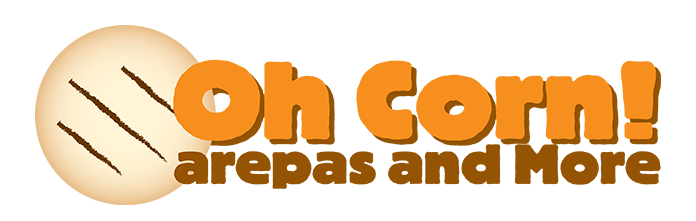 OH CORN! AREPAS AND MORE logo