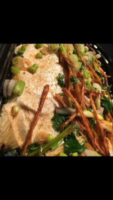 Whole Steamed Pompano Image