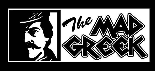 The Mad Greek logo