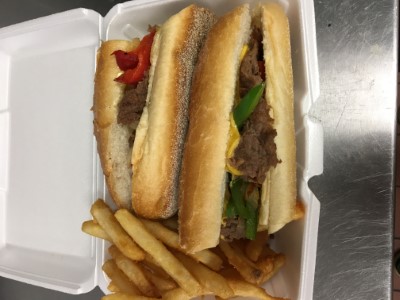 Cheese Steak Sandwich Image