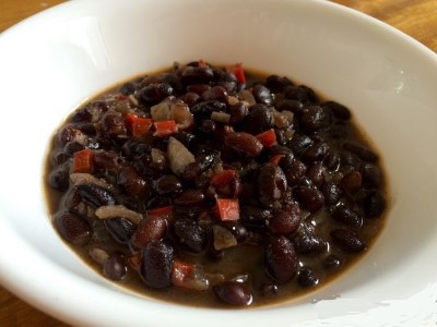 BLACK BEANS Portion Image