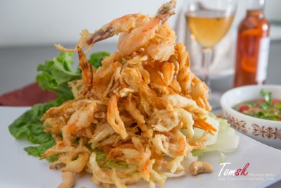 C4. Crispy Papaya Salad Image