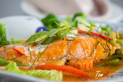 C10. Salmon Panang Image