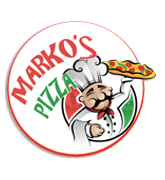 Marko’s Pizza logo