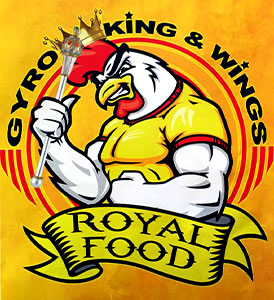 Gyro King & Wings logo