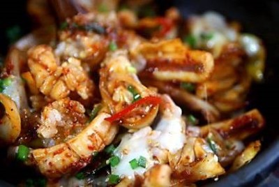 34. Spicy Calamari Bibimbap (오징어돌솥) Image