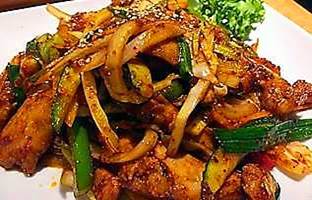 67. Spicy Chicken & Shrimp (매운새우닭볶음) Image