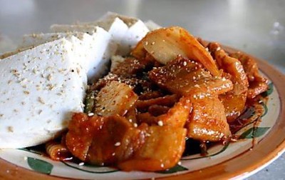 87. Tofu Kimchi (두부김치) Image