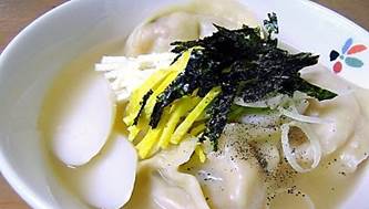 48. Tteok Mandu Guk (떡만두국) Image