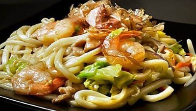 58. Seafood Udon (해물볶음우동) Image
