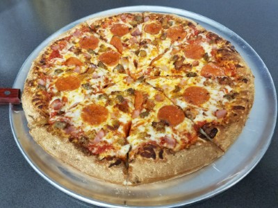 Mighty Meat Lovers Pizza Lg Image