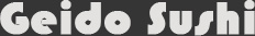 GEIDO SUSHI logo