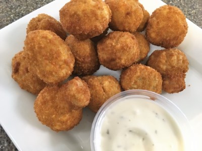 Crunchy Breaded Mushrooms Image