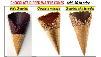 ADD CHOCOLATE DIPPED CONE Image