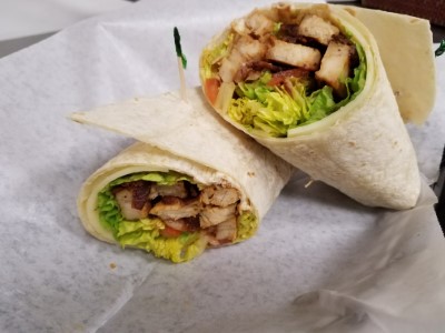 Bacon BBQ Chicken Wrap Image