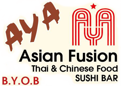 AYA ASIAN FUSION logo
