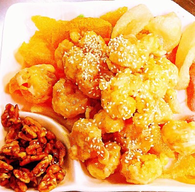 506. Honey Walnut Shrimp 西汁核桃虾 Image