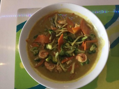 Yellow Curry Shrimp Image