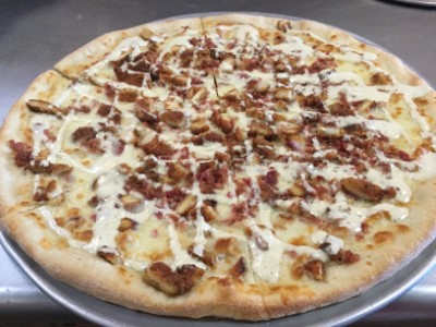 Bacon Chicken Ranch Pizza Image