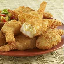 Shrimp Poppers w/ Monterey Jack Cheese Image