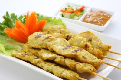 A4. Chicken Satay (3 sticks) Image