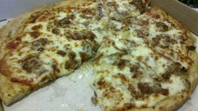 Steak Pizza Image