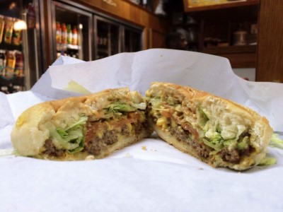 Chopped Cheese with Fries Image