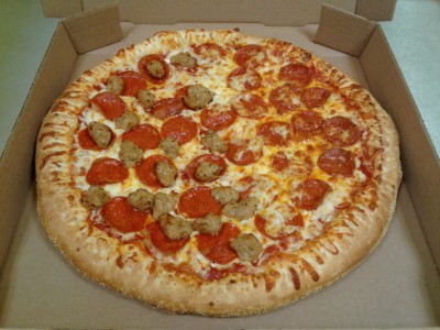 7.99 Carry Out Special 14" * Have To Order At Least (2 Toppings) Minimum* To Use This $7.99 Special Image