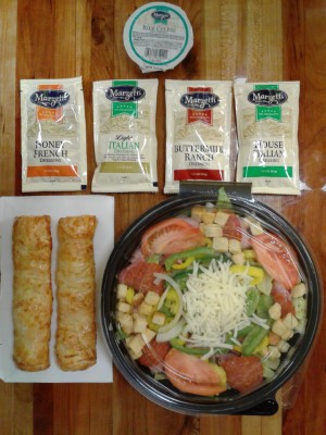 Deluxe Salad with 2 breadstixs Image