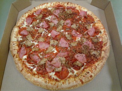 14" Meat Lovers Image