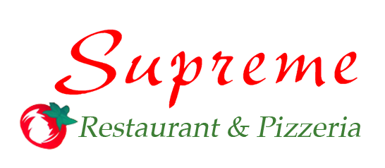 SUPREME PIZZA logo