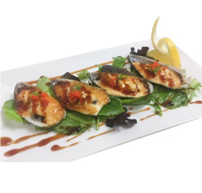 Baked Green Mussels Image