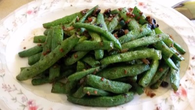 String Beans with Black Bean Sauce Image