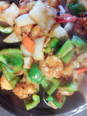 Shrimp in Black Bean Sauce Image