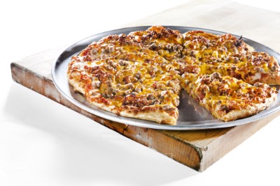 Bacon Double Cheeseburger Pizza Image