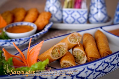 A5. Thai Fried Spring Rolls Image